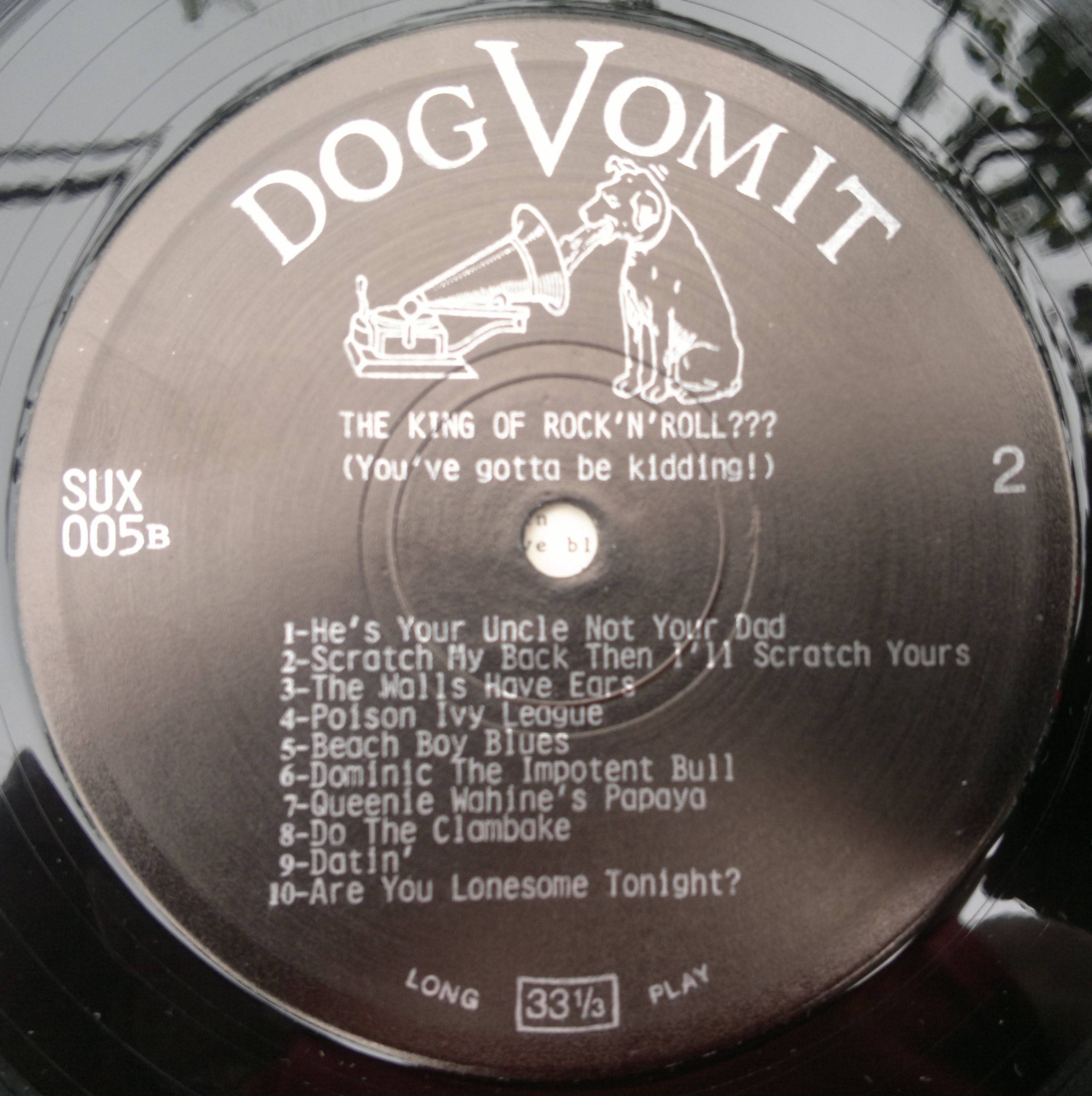 Elvis Presley Elvis Greatest Shit : LP Label B